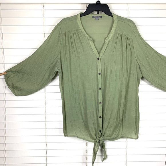 Roz & Ali Tops - |•ROZ & ALI•| Pretty Light Summer Top